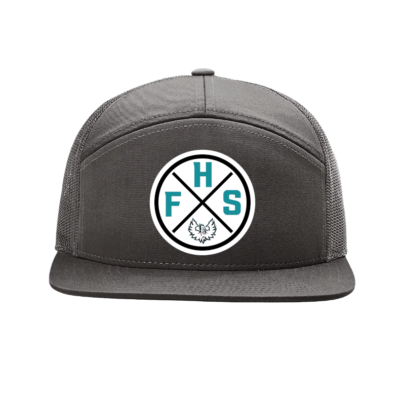 FHS Circle Patch - 7 Panel Trucker