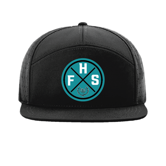 FHS Circle Patch - 7 Panel Perforated Snapback