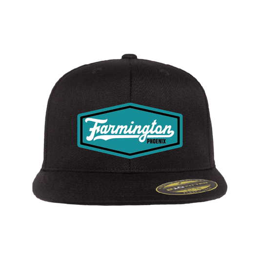 Farmington Script Patch - Flat Bill Flexfit