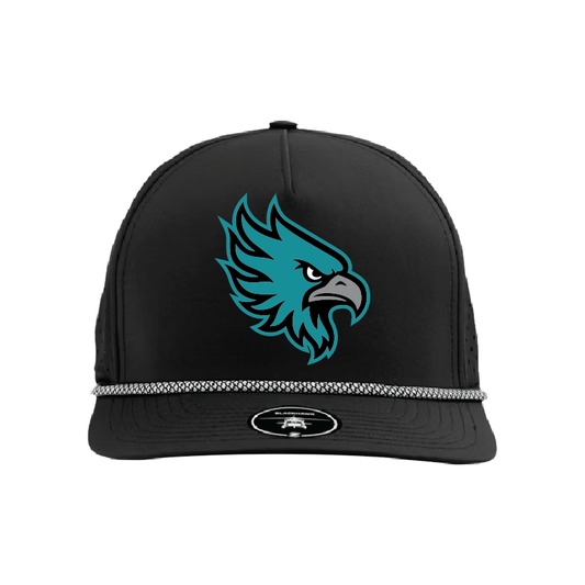 Vintage Phoenix Head - 5 Panel Perforated Snapback w/ Rope