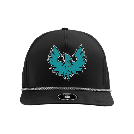 Phoenix Logo - 5 Panel Perforated Snapback w/ Rope