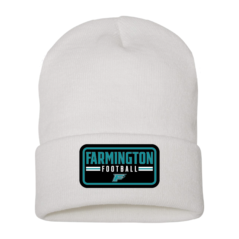 Farmington Football Patch - Beanie