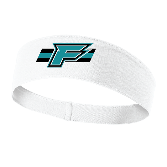 F Logo w/Stripe - Headband