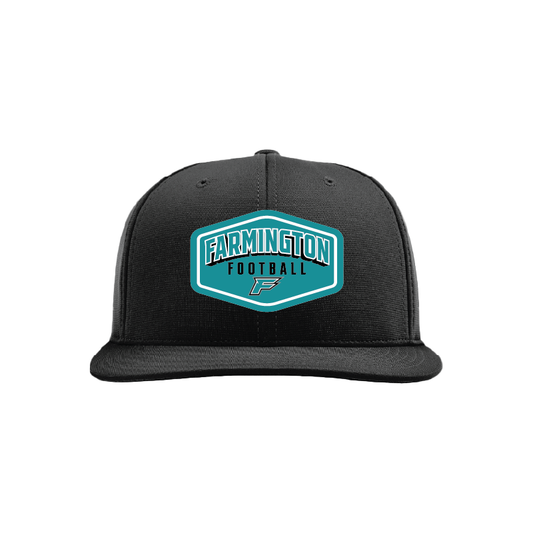 Farmington Football Drop Shadow Patch - Performance Hat