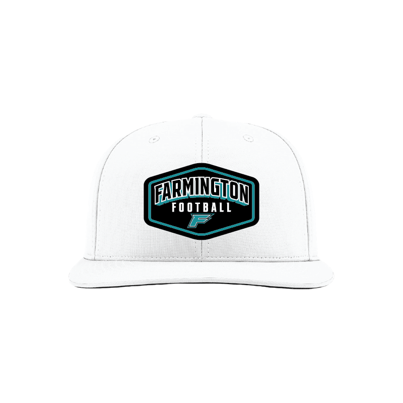 Farmington Football Drop Shadow Patch - Performance Hat