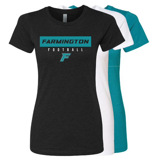 Farmington Football W/F Logo - Mens | Womens | Youth CVC T-Shirt