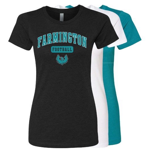Farmington Football Arch - Mens | Womens | Youth CVC T-Shirt