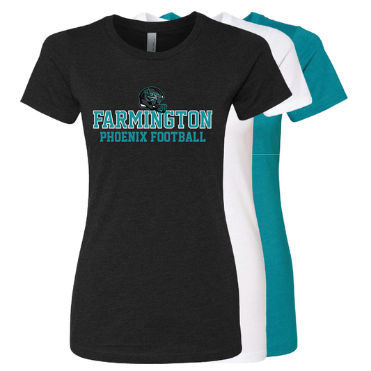 Farmington Phoenix Football Helmet - Mens | Womens | Youth CVC T-Shirt
