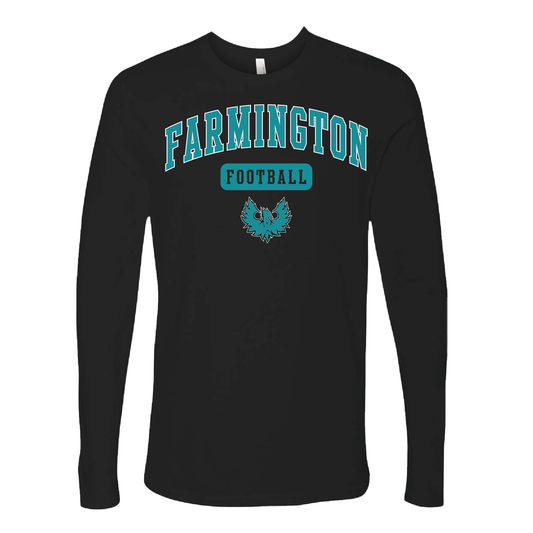 Farmington Football Arch - Mens | Womens | Youth Long Sleeve T-Shirt