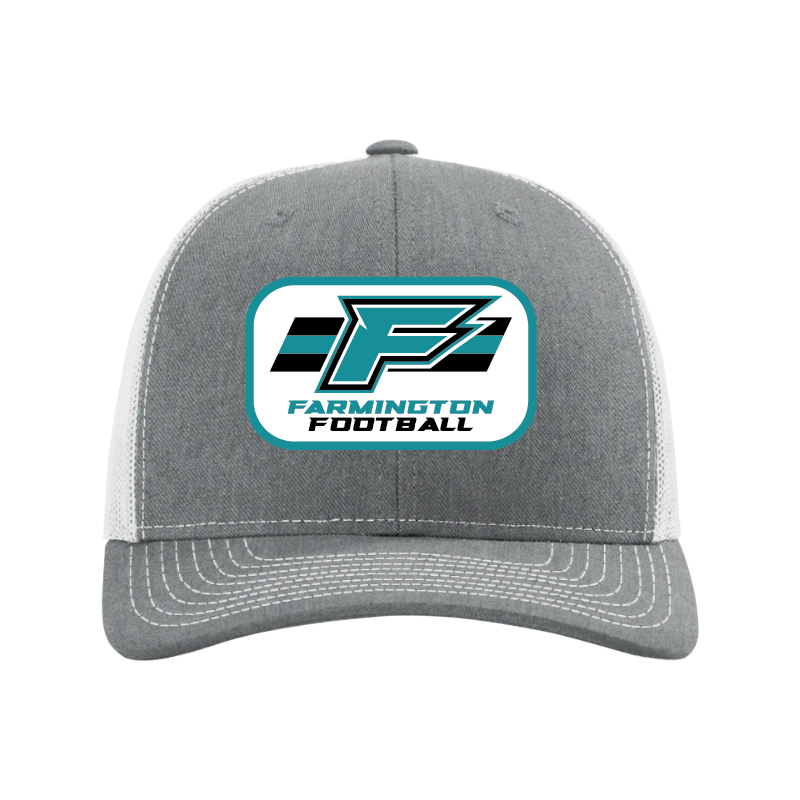 F Logo w/Stripe Patch - Trucker Hat