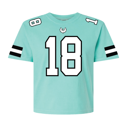 Varsity Fan Jersey Heavy Weight Cotton T-shirt - Womens