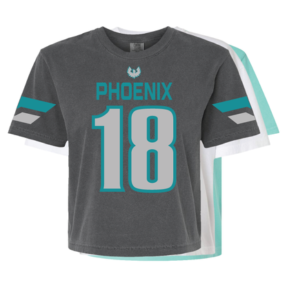 Varsity Fan Jersey Heavy Weight Cotton T-shirt - Womens