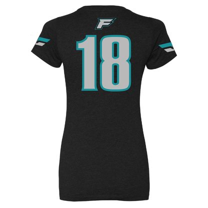 Varsity Fan Jersey CVC T-Shirt - Womens