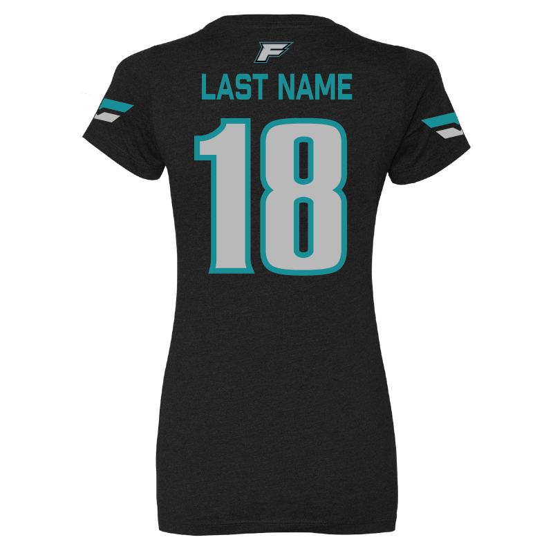 Varsity Fan Jersey CVC T-Shirt - Womens