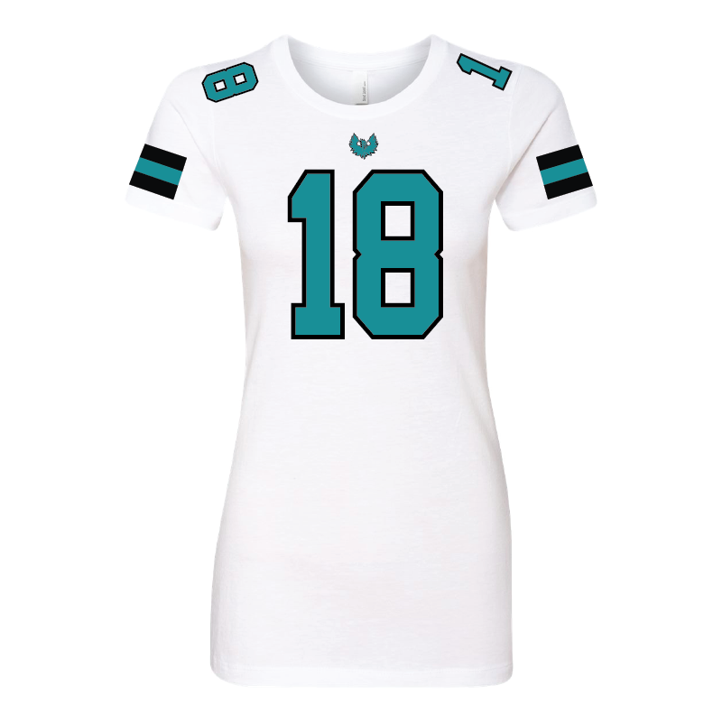 Varsity Fan Jersey CVC T-Shirt - Womens