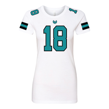 Varsity Fan Jersey CVC T-Shirt - Womens