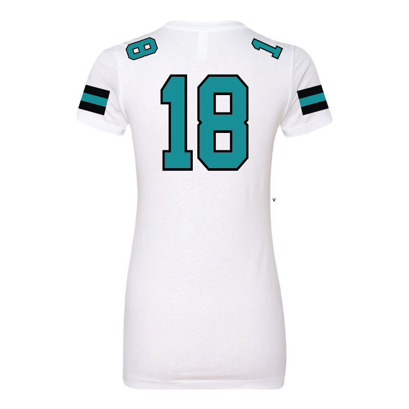 Varsity Fan Jersey CVC T-Shirt - Womens