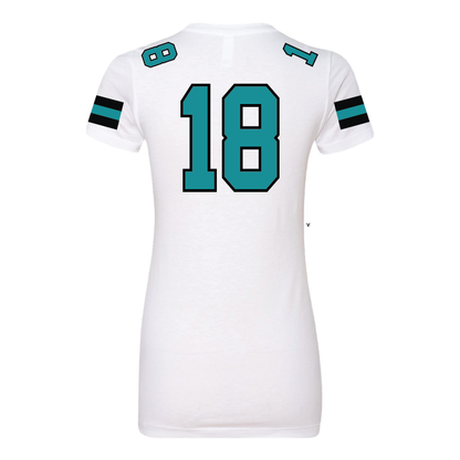 Varsity Fan Jersey CVC T-Shirt - Womens