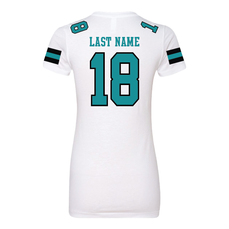 Varsity Fan Jersey CVC T-Shirt - Womens