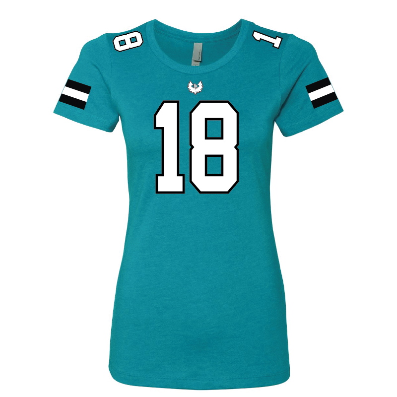 Varsity Fan Jersey CVC T-Shirt - Womens