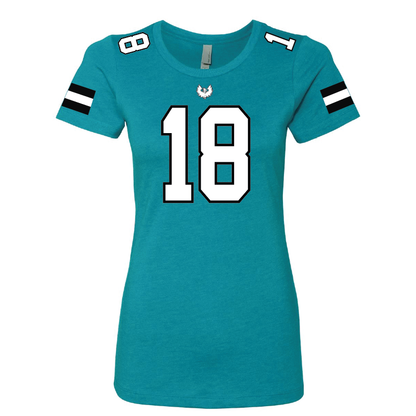 Varsity Fan Jersey CVC T-Shirt - Womens