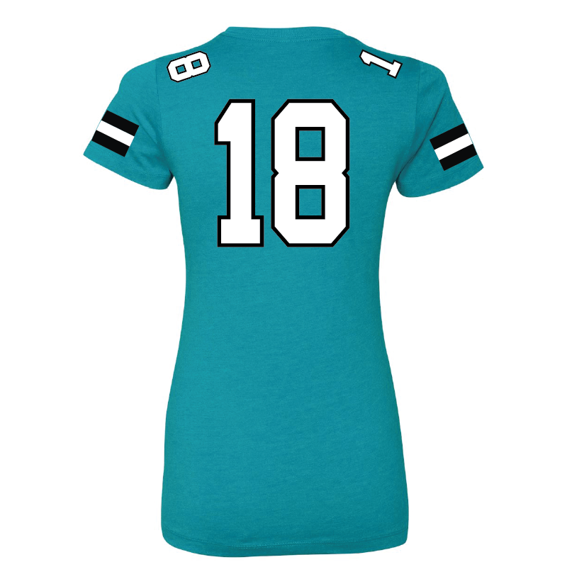 Varsity Fan Jersey CVC T-Shirt - Womens