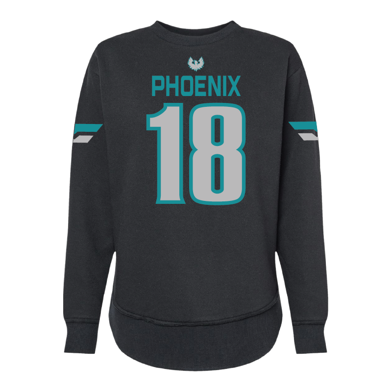 Varsity Fan Jersey Crewneck - Womens