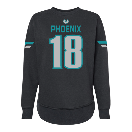 Varsity Fan Jersey Crewneck - Womens