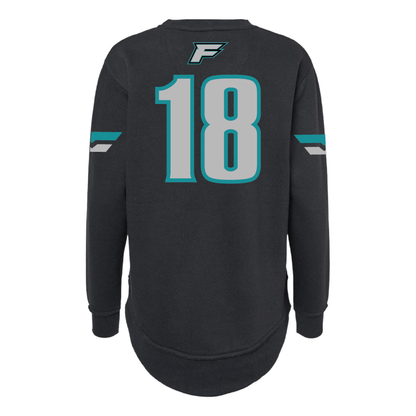 Varsity Fan Jersey Crewneck - Womens