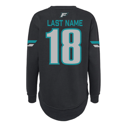 Varsity Fan Jersey Crewneck - Womens