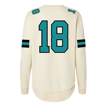 Varsity Fan Jersey Crewneck - Womens