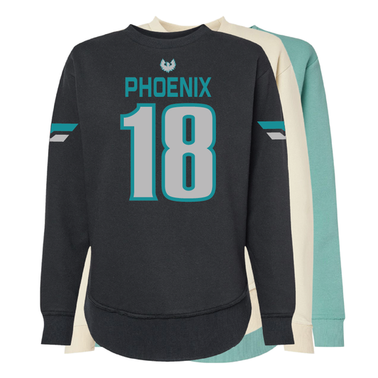 Varsity Fan Jersey Crewneck - Womens
