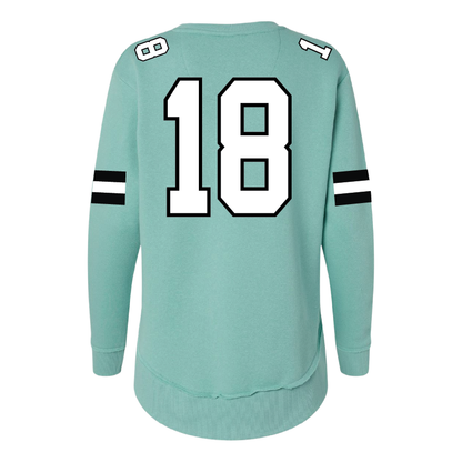 Varsity Fan Jersey Crewneck - Womens