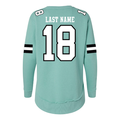 Varsity Fan Jersey Crewneck - Womens