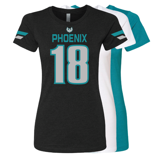 Varsity Fan Jersey CVC T-Shirt - Womens
