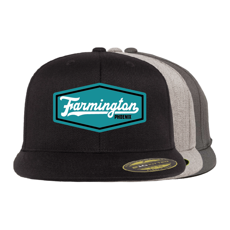 Farmington Script Patch - Flat Bill Flexfit