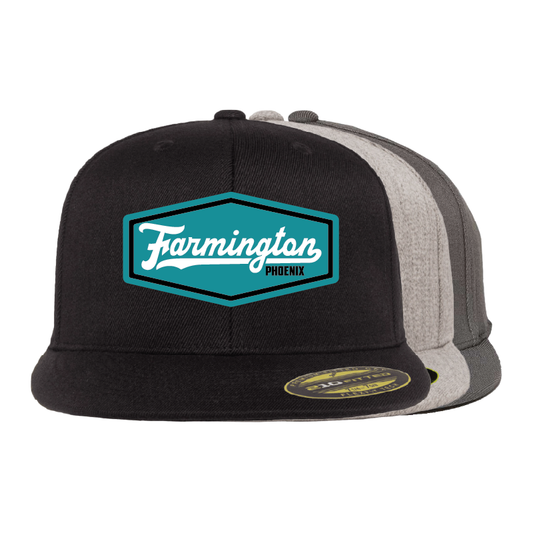 Farmington Script Patch - Flat Bill Flexfit