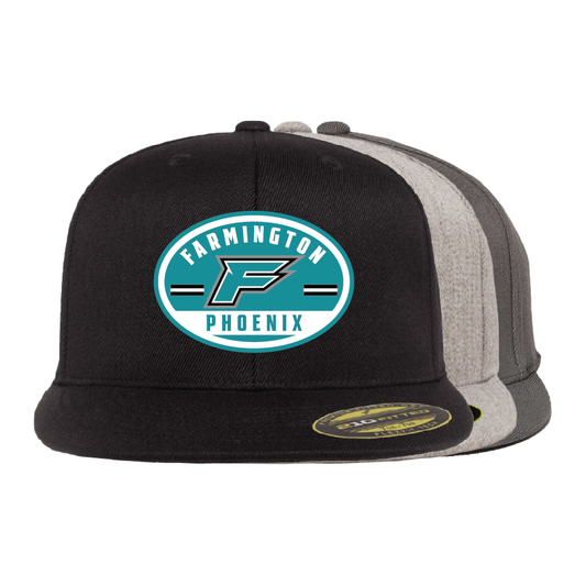 Farmington Phoenix Oval Patch - Flat Bill Flexfit