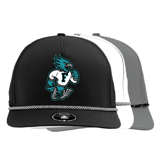 Vintage Phoenix - 5 Panel Perforated Snapback w/ Rope