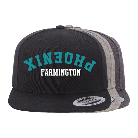 Upside Down Phoenix - Flat Bill Snapback