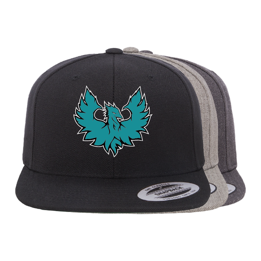 Phoenix Logo - Flat Bill Snapback