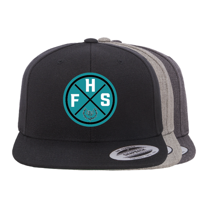 FHS Circle Patch - Flat Bill Snapback