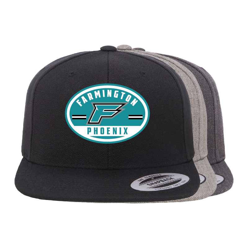 Farmington Phoenix Oval Patch - Flat Bill Snapback