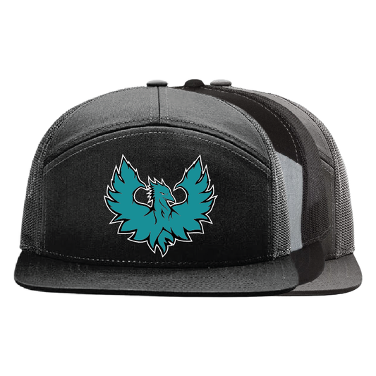 Phoenix Logo - 7 Panel Trucker