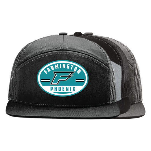 Farmington Phoenix Oval Patch - 7 Panel Trucker