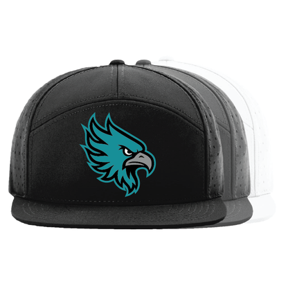 Vintage Phoenix Head - 7 Panel Perforated Snapback