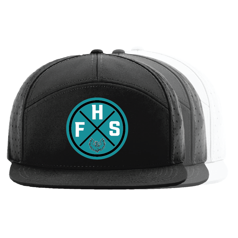FHS Circle Patch - 7 Panel Perforated Snapback
