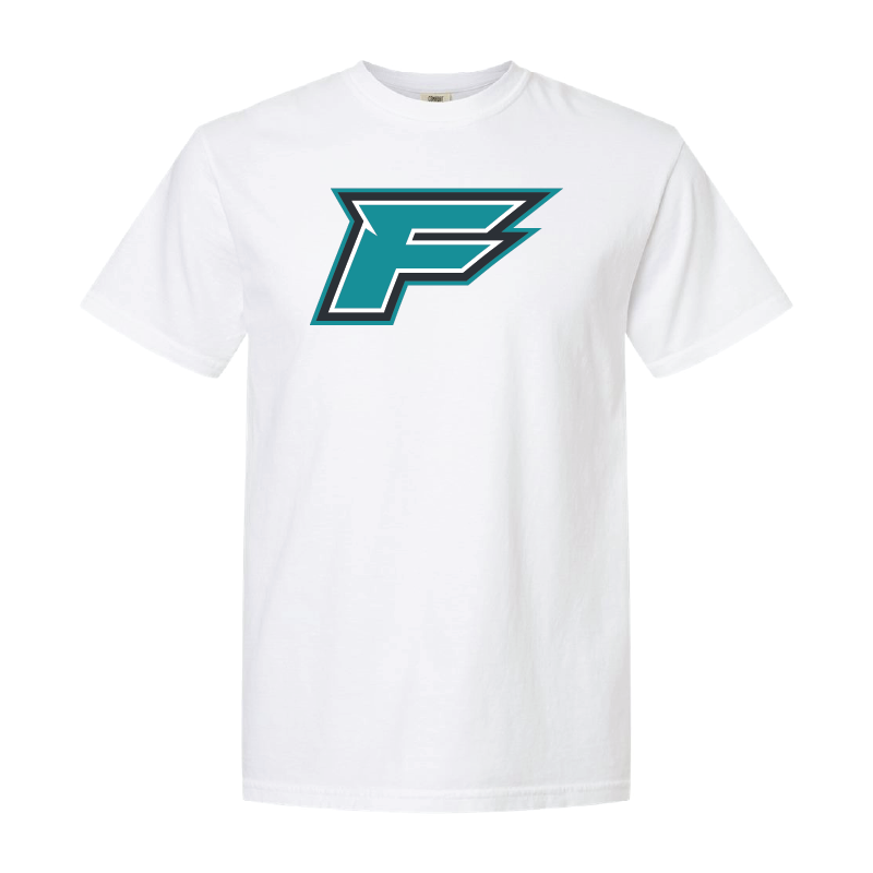 F Logo - Mens Heavy Weight Cotton T-shirt