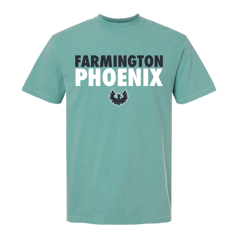 Stacked Farmington Phoenix - Mens Heavy Weight Cotton T-shirt