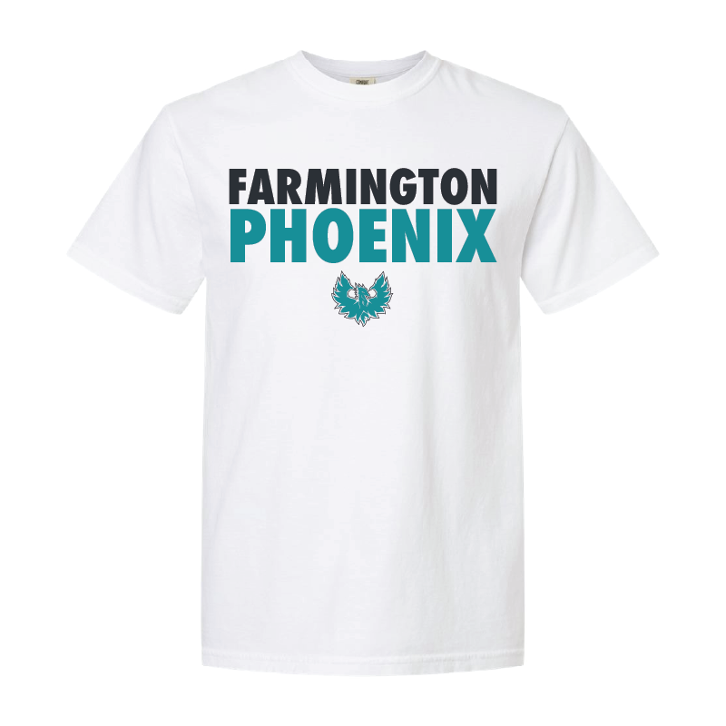 Stacked Farmington Phoenix - Mens Heavy Weight Cotton T-shirt